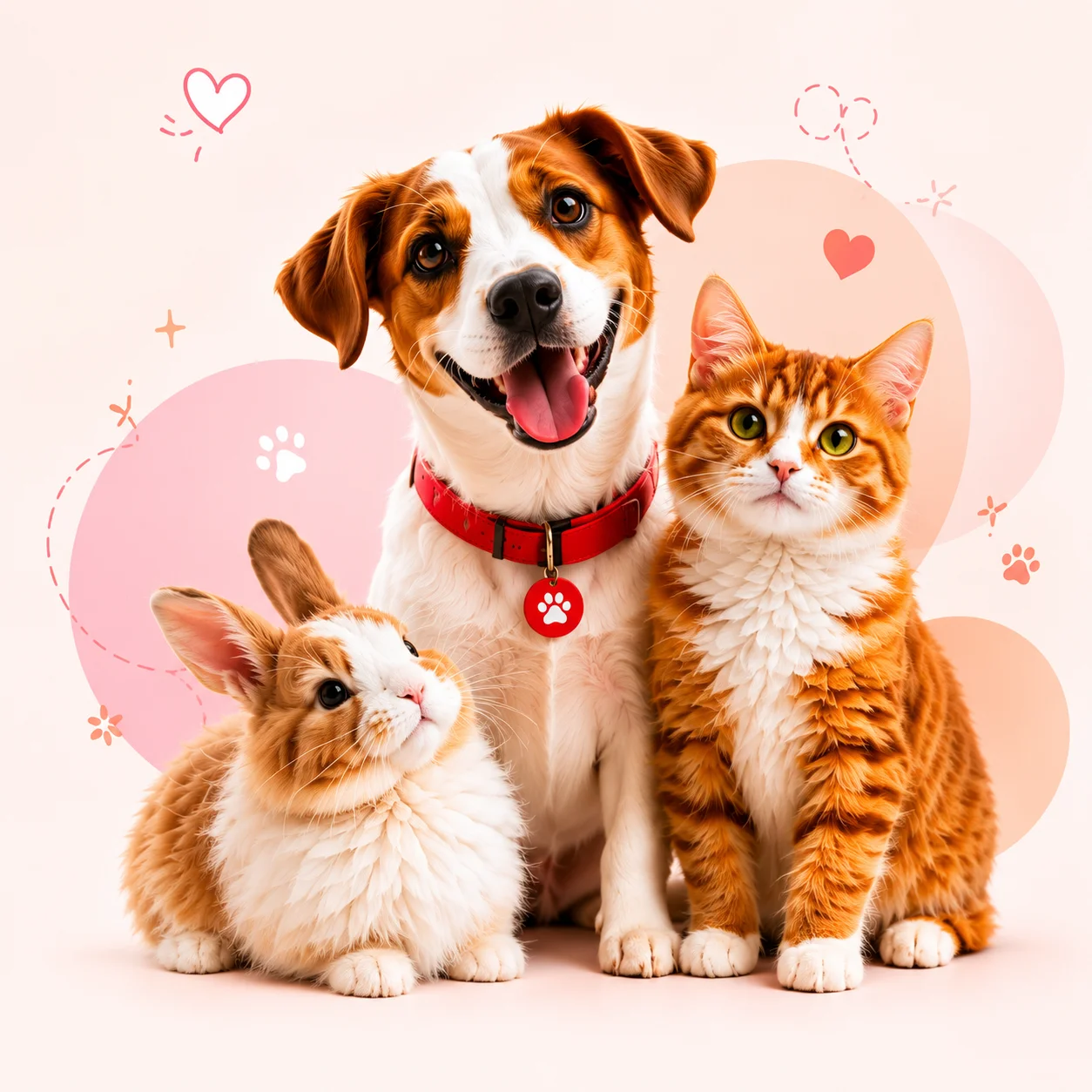 Chien, chat et lapin PetMeeter