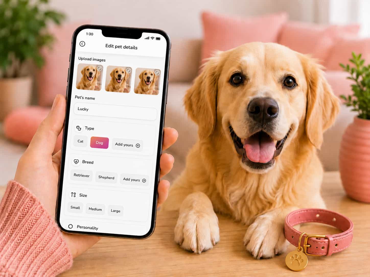 Create your pet profile